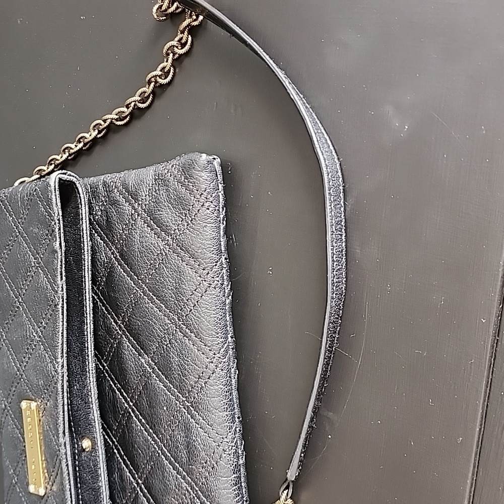 Marc jacobs black brass sandy clutch shoulder handbag - Picture 8 of 8